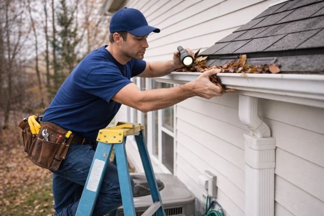 service-1 Pre-winter home maintenance including gutter cleaning and exterior inspection